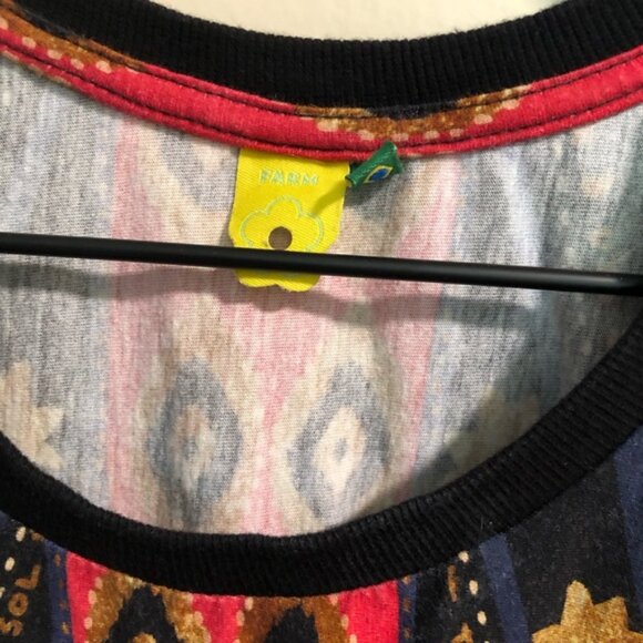 FARM Rio Celestial 100% Cotton Dress size small Hippie/Festival/Boho - Picture 3 of 7